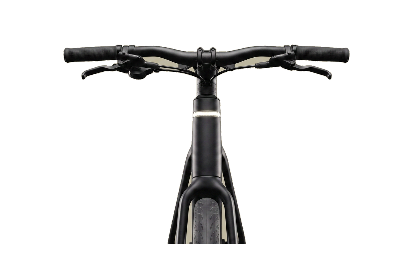 A1 signature headlight, front view