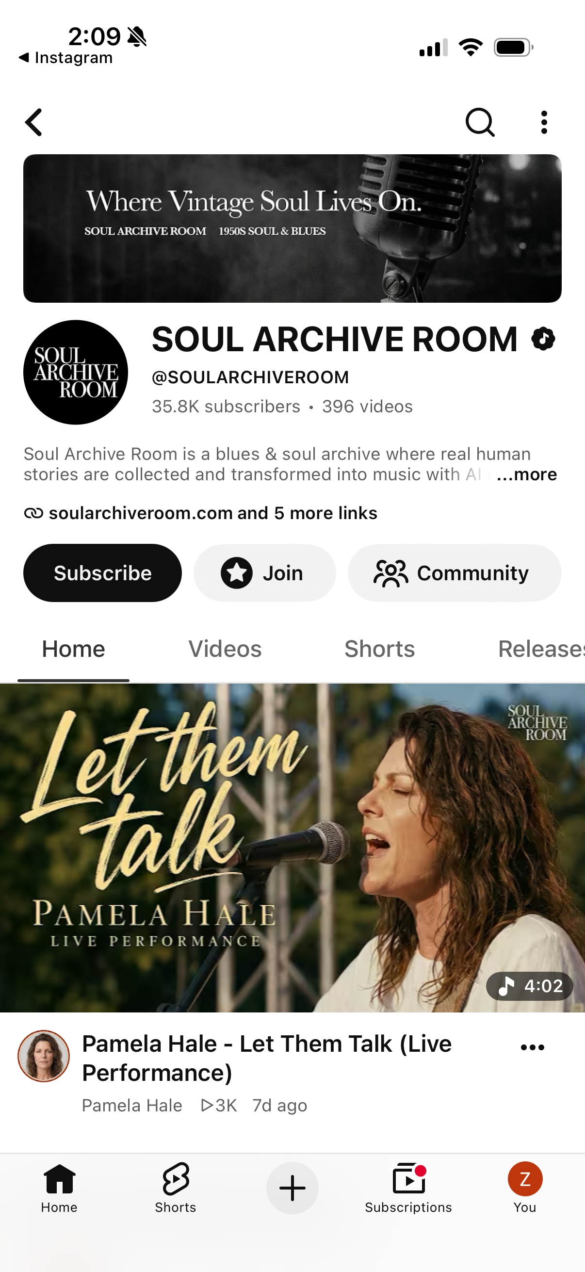 Soul Archive Room on YouTube