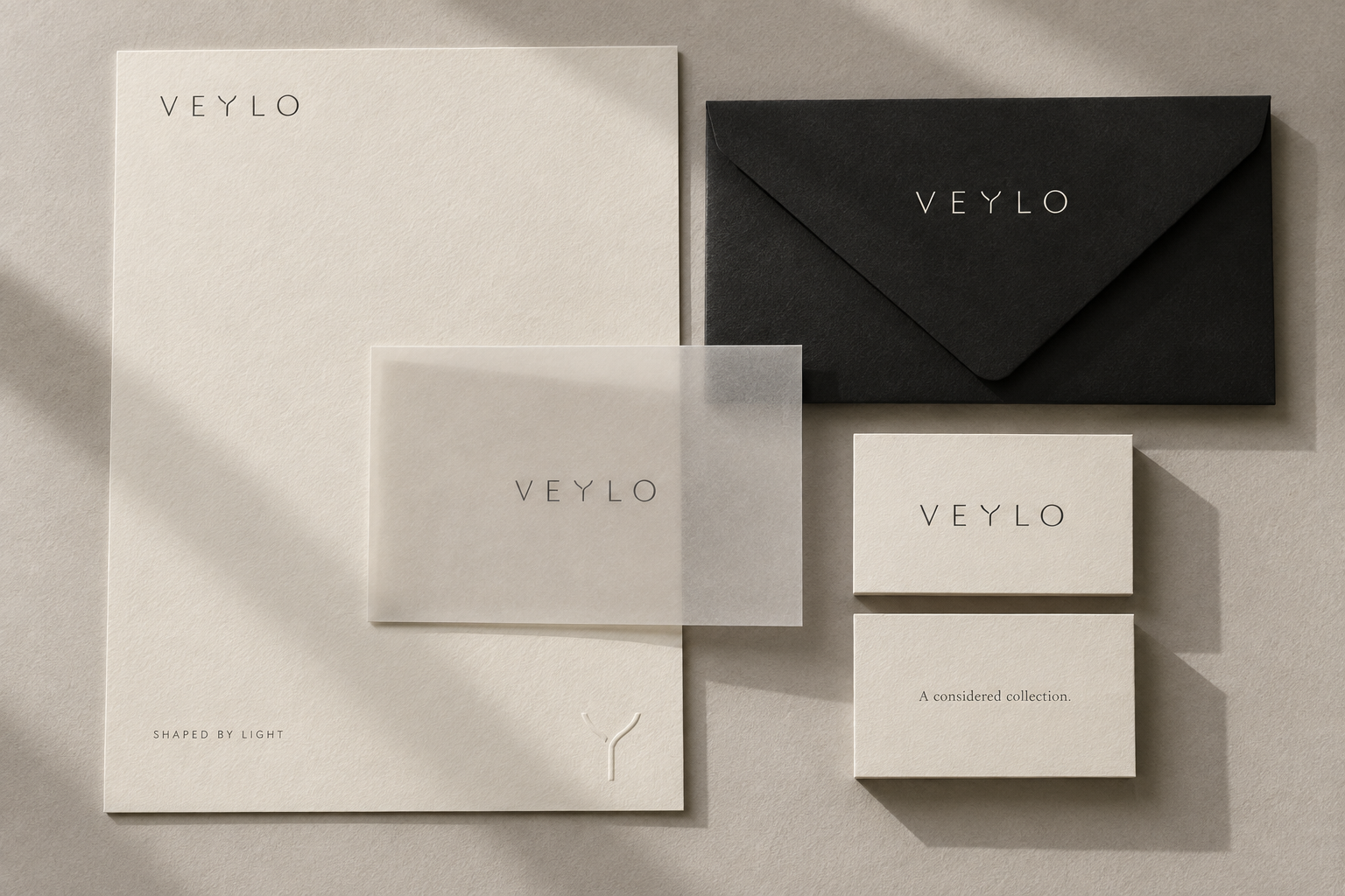 Stationery / paper & vellum — concept visualization