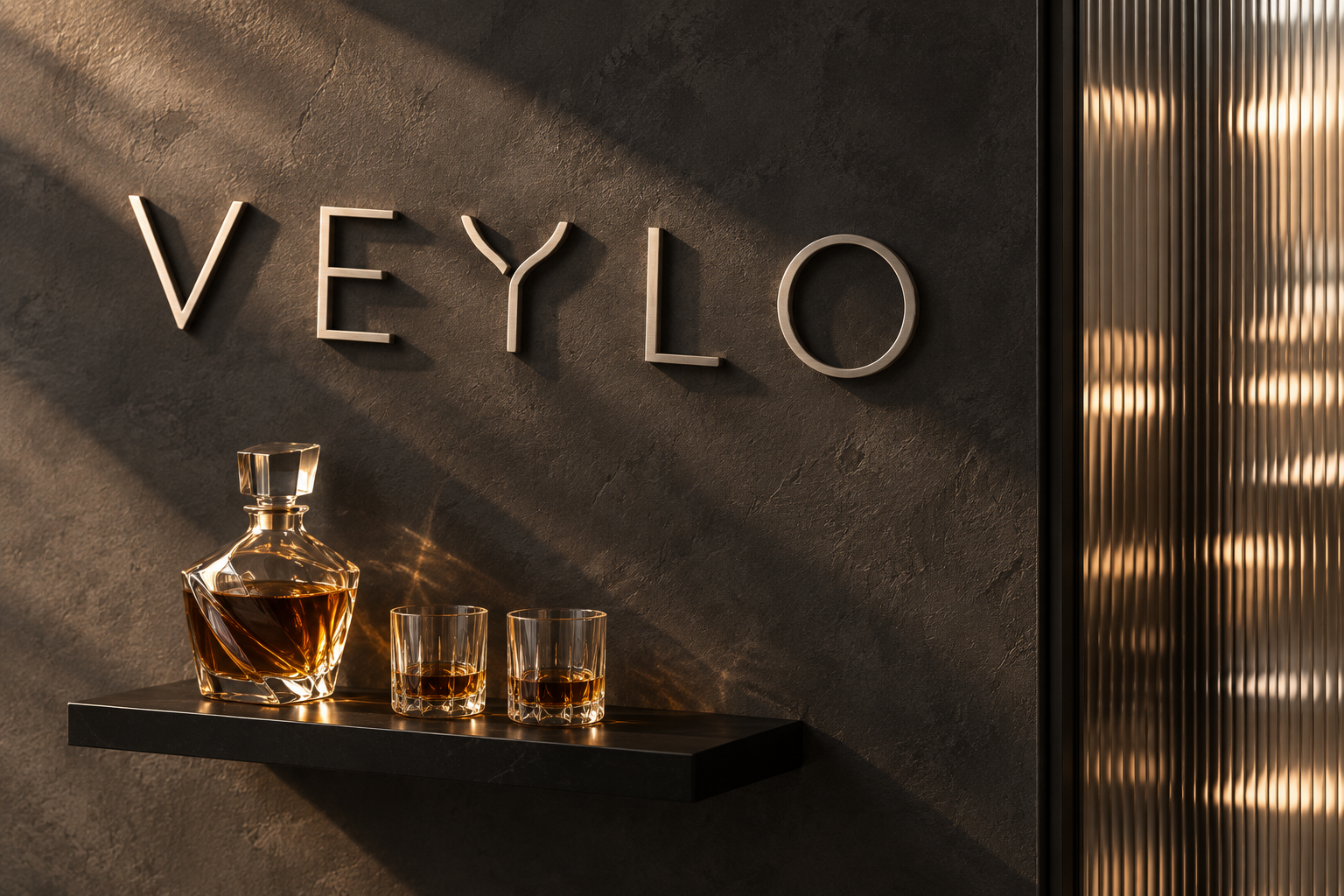 Showroom / architectural signage — concept visualization